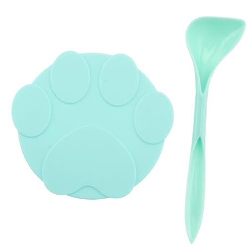 TOGEVAL 1satz Pet Food Can Cover Mit Löffel Universeller Dosenverschluss Für Katzenfutter -freies Silikon Passend Für Runden Dosen Leicht Zu Öffnen Und Auslaufsicher TOGEVAL 1satz Pet Food Can Cover Mit Löffel Universeller Dosenverschluss Für Katzenfutter -freies Silikon Passend Für Runden Dosen Leicht Zu Öffnen Und Auslaufsicher von TOGEVAL