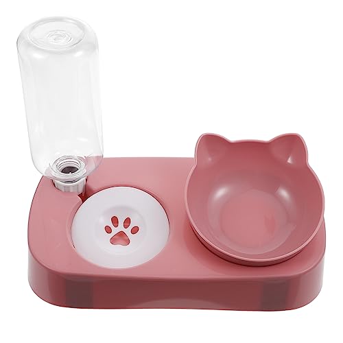 TOGEVAL Futter- und Wasserspender-Set für Haustiere automatischer Wassernapf für Hunde Futternapf für Katzen rutschfest geräuscharm TOGEVAL Futter- und Wasserspender-Set für Haustiere automatischer Wassernapf für Hunde Futternapf für Katzen rutschfest geräuscharm von TOGEVAL
