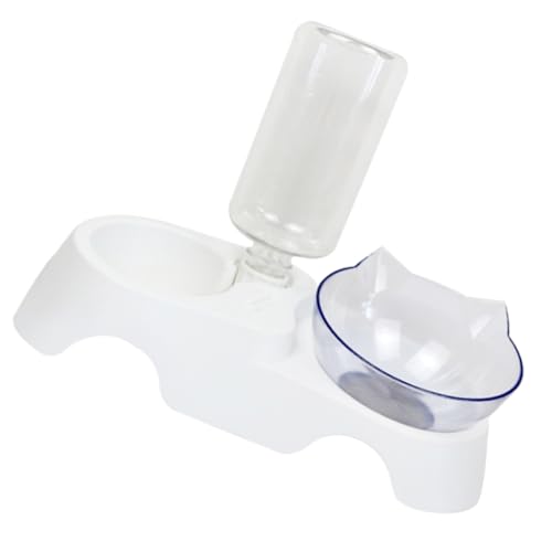 TOGEVAL 1 Satz Futternapf für Katzen automatische Wasserzufuhr ständer für katzenfutternapf pet Feeder pet Food Container Multifunktionsnapf für Haustiere wasserspender für Hunde Abs Weiß TOGEVAL 1 Satz Futternapf für Katzen automatische Wasserzufuhr ständer für katzenfutternapf pet Feeder pet Food Container Multifunktionsnapf für Haustiere wasserspender für Hunde Abs Weiß von TOGEVAL