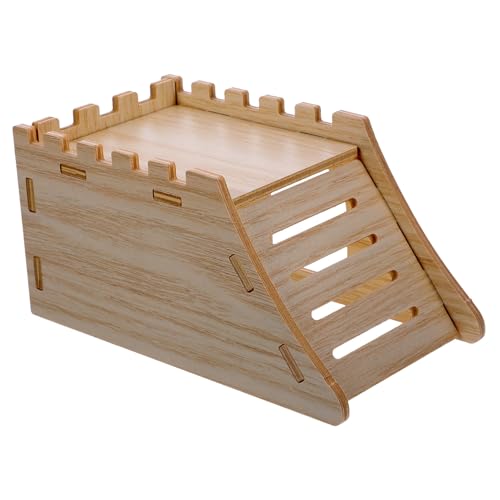 TOGEVAL Holzhaus für Hamster Versteck Doppelstöckiges Bett Versteck Spielzeug für Kaninchen Meerschweinchen Sicher TOGEVAL Holzhaus für Hamster Versteck Doppelstöckiges Bett Versteck Spielzeug für Kaninchen Meerschweinchen Sicher von TOGEVAL