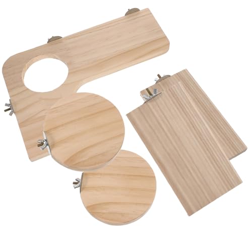 TOGEVAL Eichhörnchen Spielzeug Set Home Springen Stand Holz Klettern Bord Papagei Chinchilla Hamster Rattie Springen Bord Praktische TOGEVAL Eichhörnchen Spielzeug Set Home Springen Stand Holz Klettern Bord Papagei Chinchilla Hamster Rattie Springen Bord Praktische von TOGEVAL