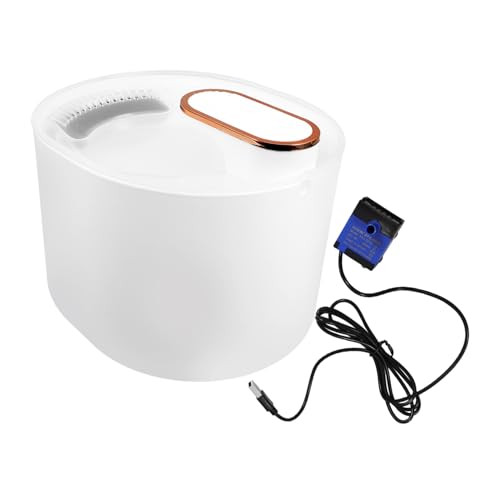 TOGEVAL Wasserspender für Hunde und Katzen 3 l große Kapazität automatisch reinigender Trinkbrunnen für Haustiere leiser Motor TOGEVAL Wasserspender für Hunde und Katzen 3 l große Kapazität automatisch reinigender Trinkbrunnen für Haustiere leiser Motor von TOGEVAL