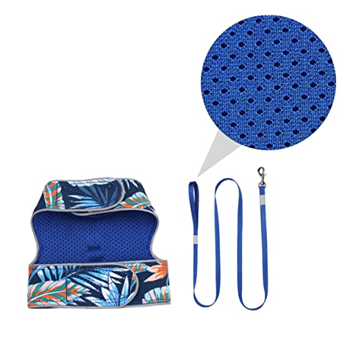 TOGEVAL 1satz Cat Adjustable Harness Mit Reflektierenden Streifen Atmungsaktive Weste Für Katzen Für Nächtliche von TOGEVAL