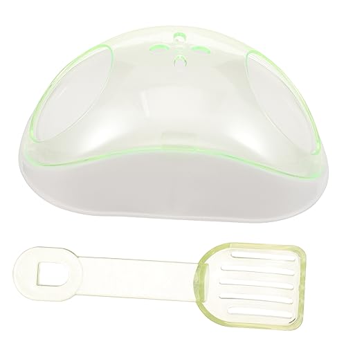 TOGEVAL 1 Set Kleintier Badehaus Hellgrünes Kunststoff Chinchilla Badezimmer Hamster Toilette Hamster Badebecken TOGEVAL 1 Set Kleintier Badehaus Hellgrünes Kunststoff Chinchilla Badezimmer Hamster Toilette Hamster Badebecken von TOGEVAL