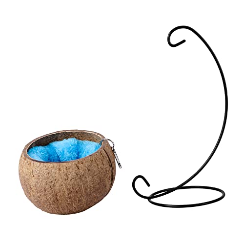 TOGEVAL Hängendes Haustierbett Für Kleine Tiere Warmes Und Komfortables Hängematte-Design Geeignet Als Nest Für Meerschweinchen Und Andere Kleine Haustiere Mit Schaukel-Funktion Und von TOGEVAL