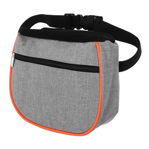 TOGEVAL Snacktasche für Haustiere mit Reißverschluss Hüfttasche für Hundeleckerli großes Fassungsvermögen für das Training und Spazierengehen mit dem Hund TOGEVAL Snacktasche für Haustiere mit Reißverschluss Hüfttasche für Hundeleckerli großes Fassungsvermögen für das Training und Spazierengehen mit dem Hund von TOGEVAL