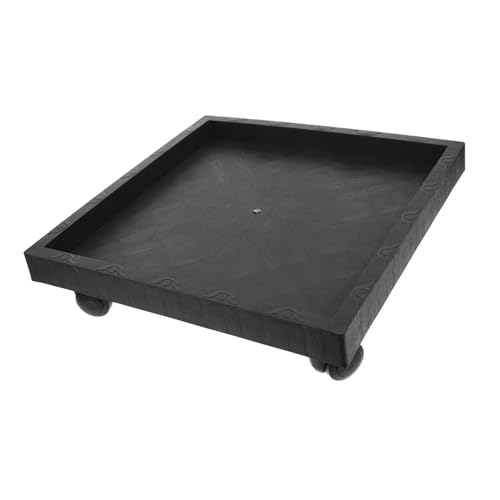 TOGEVAL 1 Stück Quadratischer Pflanzenständer Auf Rädern Rechteckiger Rolltopf Auf Rädern Für Pflanzgefäße Lenkrolle Pflanzenrollsockel Lenkrad Kieselschwarz Pp Harz Rohmaterial TOGEVAL 1 Stück Quadratischer Pflanzenständer Auf Rädern Rechteckiger Rolltopf Auf Rädern Für Pflanzgefäße Lenkrolle Pflanzenrollsockel Lenkrad Kieselschwarz Pp Harz Rohmaterial von TOGEVAL