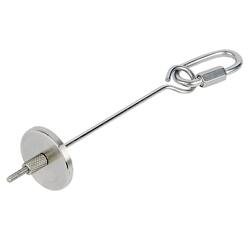 TOGEVAL 1stück Edelstahl Obst Und Gemüsehalter Für Vögel Robuster Spieß Für Fütterung Von Papageien Und Anderen Ziervögeln Einfache Montage Und Reinigung Langlebige von TOGEVAL