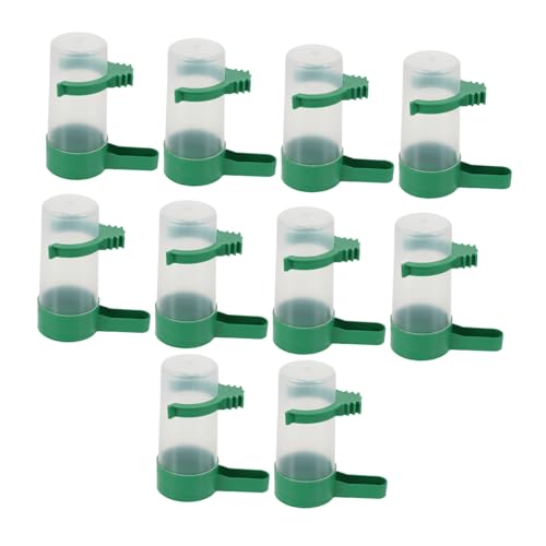 TOGEVAL 10 Stück Teiliges Automatisches Tränkenapf Tauben und Vögel Langlebiger Auslaufsicher für Vogelkäfige und Vogelzubehör Einfache Reinigung und Installation TOGEVAL 10 Stück Teiliges Automatisches Tränkenapf Tauben und Vögel Langlebiger Auslaufsicher für Vogelkäfige und Vogelzubehör Einfache Reinigung und Installation von TOGEVAL