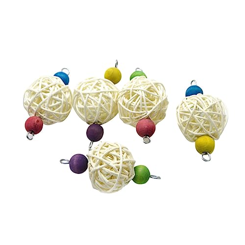 TOGEVAL Papagei-Spielzeug-Set 10-teilig Rattan Vogel-bissspielzeug Für Nymphensittiche Sittiche Sicheres Lernspielzeug TOGEVAL Papagei-Spielzeug-Set 10-teilig Rattan Vogel-bissspielzeug Für Nymphensittiche Sittiche Sicheres Lernspielzeug von TOGEVAL