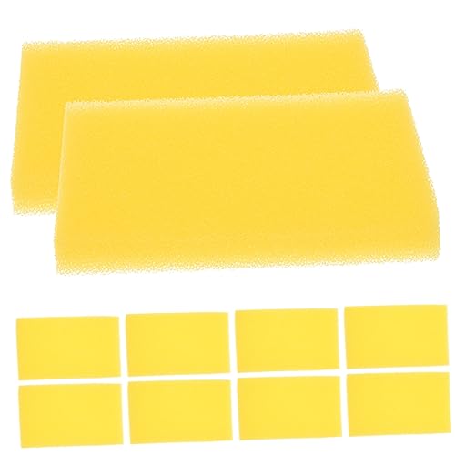 TOGEVAL Schwamm 10st Saugschwamm Für Reptilien Filtereinlassschwamm Biofilterschwämme Für Aquarien Einsiedlerkrebs-wasserschwamm Wabenfilterschwamm Reinigungsschwamm Krabbenschwamm Tank Yellow TOGEVAL Schwamm 10st Saugschwamm Für Reptilien Filtereinlassschwamm Biofilterschwämme Für Aquarien Einsiedlerkrebs-wasserschwamm Wabenfilterschwamm Reinigungsschwamm Krabbenschwamm Tank Yellow von TOGEVAL