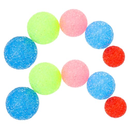 TOGEVAL Katzenspielzeug Bälle 12 Stück Kristallkugeln Glocken Interaktives Ballspielzeug für Katzen TOGEVAL Katzenspielzeug Bälle 12 Stück Kristallkugeln Glocken Interaktives Ballspielzeug für Katzen von TOGEVAL