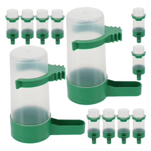 TOGEVAL 12 Stück Teiliges Automatisches Vogeltränken Auslaufsicherem Wasserspender für Wellensittiche Papageien und Tauben Großer Fassungsvermögen Einfach zu Reinigen für Vogelkäfige TOGEVAL 12 Stück Teiliges Automatisches Vogeltränken Auslaufsicherem Wasserspender für Wellensittiche Papageien und Tauben Großer Fassungsvermögen Einfach zu Reinigen für Vogelkäfige von TOGEVAL