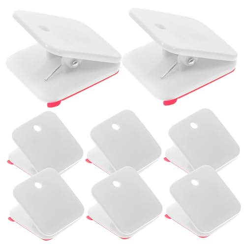 TOGEVAL 12 Stück Teiliges Selbstklebende Clips für Hundepinkelpads Wandhalterung Stark Haftend Vielseitig für Hunde trainingspads und Wandteppiche zur Sicheren Befestigung von TOGEVAL