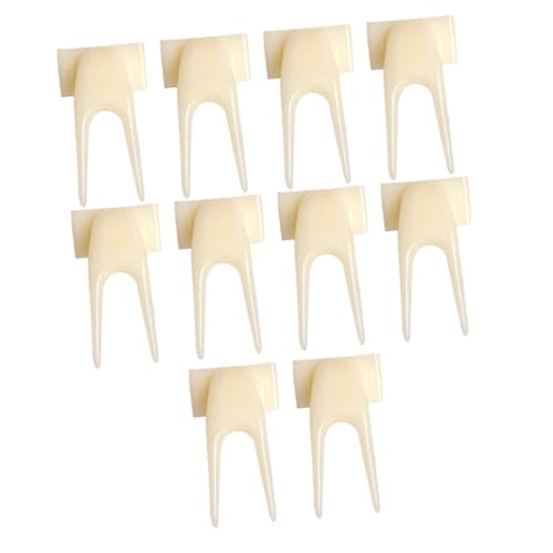 TOGEVAL 15 Stück Teiliges Parrot Bird Fruit Fork Premium Obstgabeln für Vogelfütterung Bpa Freies Material Einfache für Papageien und Kleine Vögel Hygienische Obstaufnahme im Käfig von TOGEVAL