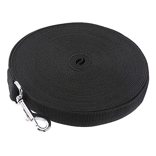 TOGEVAL für Haustiere für Hunde 2 5 cm breit lang einziehbare Hundeleine Kotbeutelhalter Longierleine Gehorsamstraining Schwarz TOGEVAL für Haustiere für Hunde 2 5 cm breit lang einziehbare Hundeleine Kotbeutelhalter Longierleine Gehorsamstraining Schwarz von TOGEVAL