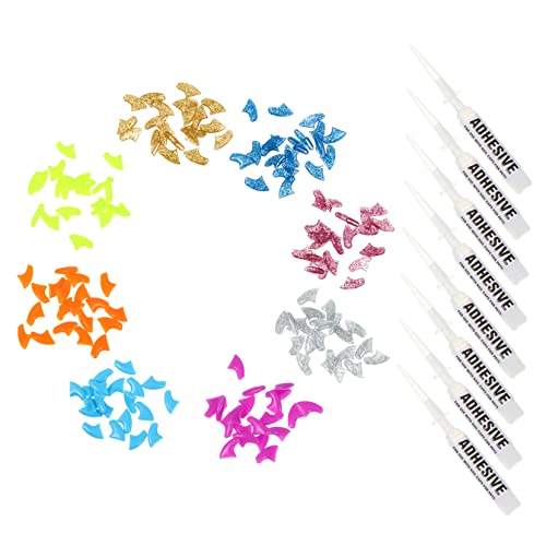 TOGEVAL 160 STK Nagelset Für Haustiere Nagelkappen Für Katzen Mützen Für Katzen Krallenschutz Für Katzen Katzennagelkappe Krallenkappe Für Katzen Pfoten Für Kätzchen Colorful Kieselgel TOGEVAL 160 STK Nagelset Für Haustiere Nagelkappen Für Katzen Mützen Für Katzen Krallenschutz Für Katzen Katzennagelkappe Krallenkappe Für Katzen Pfoten Für Kätzchen Colorful Kieselgel von TOGEVAL