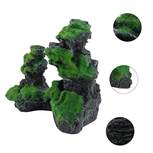 TOGEVAL 1Pc Aquarium Gefälschte Berg Botanische Dekoration Für Haushalt Berg Dekoration Harz TOGEVAL 1Pc Aquarium Gefälschte Berg Botanische Dekoration Für Haushalt Berg Dekoration Harz von TOGEVAL