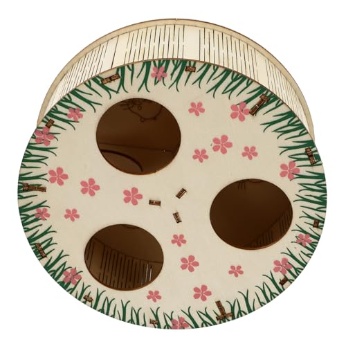 TOGEVAL Hamster Spielhaus 1pc Haustier Tunnel Spielzeug Mäuse Sicher Langeweile Relief für Haustiere von TOGEVAL