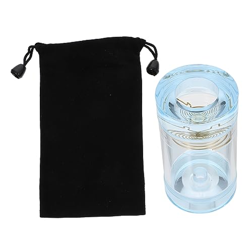 TOGEVAL 1Stk Heuschrecke Glas Futtertopf zwitschernder Insektentopf Krug Insect Container Insect Feeding Tank Beobachtungsglas für Insekten transparentes Insektenglas Blue TOGEVAL 1Stk Heuschrecke Glas Futtertopf zwitschernder Insektentopf Krug Insect Container Insect Feeding Tank Beobachtungsglas für Insekten transparentes Insektenglas Blue von TOGEVAL