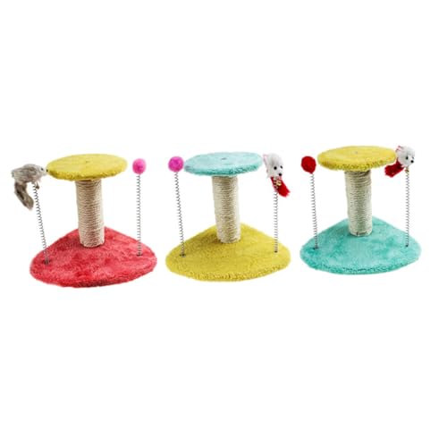 TOGEVAL Klettergerüst Fuzzy Rat 1pc Katzen-übungsspielzeug Katzen-kletterpfosten Weiches Abs-Material Kratzspielzeug Mix Farben TOGEVAL Klettergerüst Fuzzy Rat 1pc Katzen-übungsspielzeug Katzen-kletterpfosten Weiches Abs-Material Kratzspielzeug Mix Farben von TOGEVAL