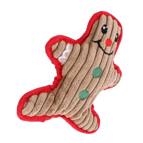 TOGEVAL 1pc Weihnachten Quietschende Hund Spielzeug Haustier Sound Spielzeug Plüsch Kauen Spielzeug Beißen Widerstand Spielzeug TOGEVAL 1pc Weihnachten Quietschende Hund Spielzeug Haustier Sound Spielzeug Plüsch Kauen Spielzeug Beißen Widerstand Spielzeug von TOGEVAL