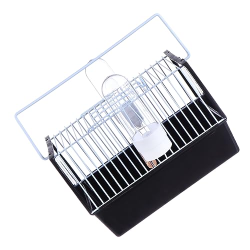 TOGEVAL 1stück Tragbarer Vogelkäfig Für Kleine Vögel Handgeführter Papageienkäfig Robuste Transportbox Für Vögel Für Ausflüge Und Reisen von TOGEVAL