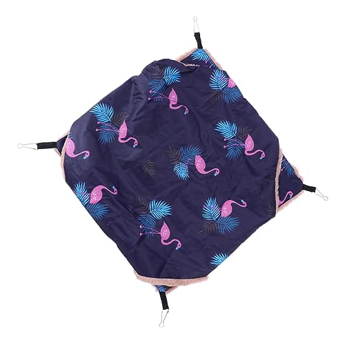 TOGEVAL Doppelschichtige Hängematte Zum Aufhängen Von Hamstern Metallaufhänger Robust Einfach Zu Verwenden Heimtierbedarf TOGEVAL Doppelschichtige Hängematte Zum Aufhängen Von Hamstern Metallaufhänger Robust Einfach Zu Verwenden Heimtierbedarf von TOGEVAL