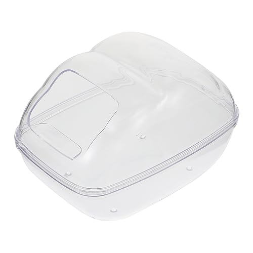 TOGEVAL 1stk Hamster Toilette Kleines Haustier-badebecken Badezimmer Für Kleine Tiere Kleintiertoilette Hamsterbad Toilette Chinchilla-Badezimmer Badebecken Für Meerschweinchen Plastik TOGEVAL 1stk Hamster Toilette Kleines Haustier-badebecken Badezimmer Für Kleine Tiere Kleintiertoilette Hamsterbad Toilette Chinchilla-Badezimmer Badebecken Für Meerschweinchen Plastik von TOGEVAL