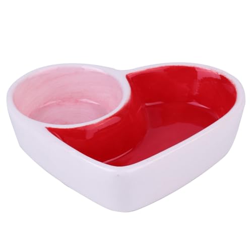 TOGEVAL Haustier Futterstation Aus Keramik Niedlicher Karotten-Design Futternapf Für Hamster Katzen Und Kleine Tiere Einfach Zu Reinigen Und Sicher Für Trockenfutter Und Wasser TOGEVAL Haustier Futterstation Aus Keramik Niedlicher Karotten-Design Futternapf Für Hamster Katzen Und Kleine Tiere Einfach Zu Reinigen Und Sicher Für Trockenfutter Und Wasser von TOGEVAL