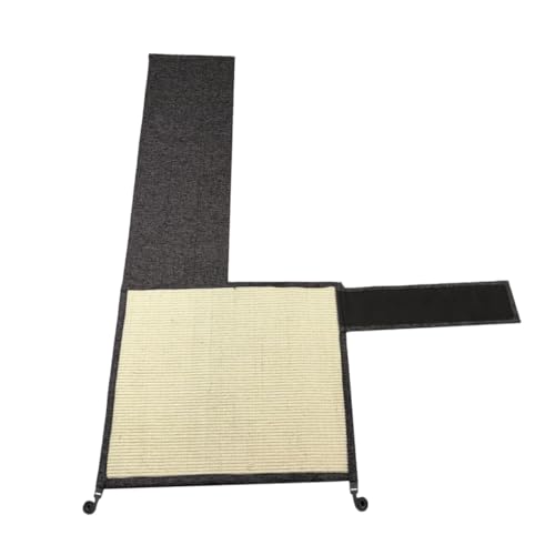TOGEVAL Kratzmatte Sisal Haustierunterlage Zum Krallenschleifen Vorbeugung Von Krallenschäden Und Sofapflege TOGEVAL Kratzmatte Sisal Haustierunterlage Zum Krallenschleifen Vorbeugung Von Krallenschäden Und Sofapflege von TOGEVAL