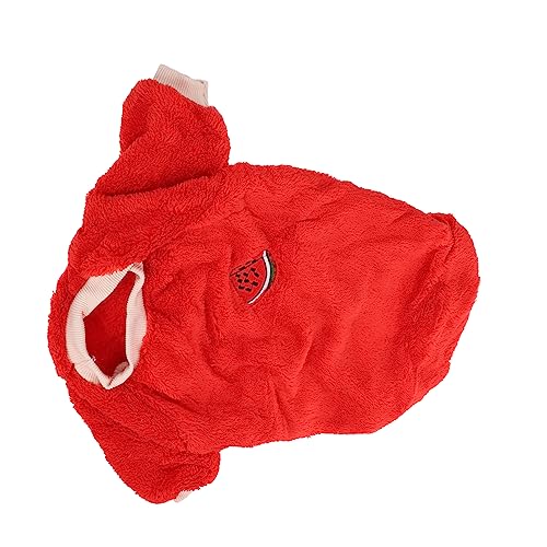 TOGEVAL Warme Hundebekleidung Hundekostüm Obst-Design Stilvoll Bequem Für Haustiere von TOGEVAL