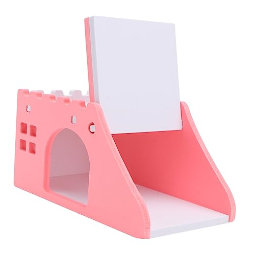 TOGEVAL Hamster Spielzeug Haustiere Spielzeug 1pc Holz Nest Bett Gemütliche Hideaway von TOGEVAL