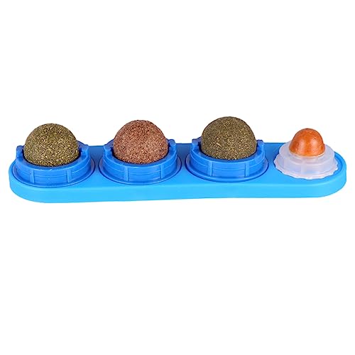 TOGEVAL Katze Minze Spielzeug Essbare 4-in-1 Haustier Spielzeug Kätzchen Gesundheit Kauen TOGEVAL Katze Minze Spielzeug Essbare 4-in-1 Haustier Spielzeug Kätzchen Gesundheit Kauen von TOGEVAL