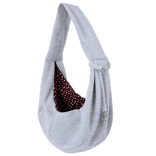 TOGEVAL Tragbare Tragetasche für Haustiere Hunde Schultertasche Katzen Umhängetasche kratzfestes Polyester einfach zu verwenden für Abenteuer im Freien Grau TOGEVAL Tragbare Tragetasche für Haustiere Hunde Schultertasche Katzen Umhängetasche kratzfestes Polyester einfach zu verwenden für Abenteuer im Freien Grau von TOGEVAL