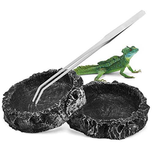 TOGEVAL Wassernapf Für Schildkröten Aus Kunstharz Mit Hohem Rand Leicht Zu Reinigender Futterspender Für Reptilien Schildkröten Und Eidechsen TOGEVAL Wassernapf Für Schildkröten Aus Kunstharz Mit Hohem Rand Leicht Zu Reinigender Futterspender Für Reptilien Schildkröten Und Eidechsen von TOGEVAL