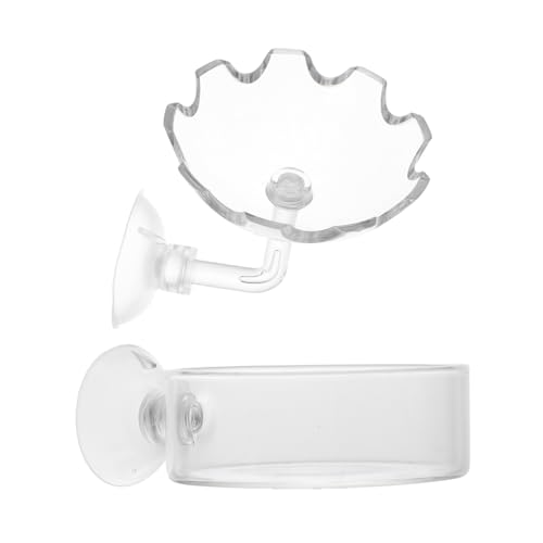 TOGEVAL 2 STÜCK Teiliges Transparentes Garnelen Futterschalen aus Hochwertigem Leicht zu Reinigen Langlebig Installieren Geeignet für Aquarien als Garnelen Futterzubehör TOGEVAL 2 STÜCK Teiliges Transparentes Garnelen Futterschalen aus Hochwertigem Leicht zu Reinigen Langlebig Installieren Geeignet für Aquarien als Garnelen Futterzubehör von TOGEVAL