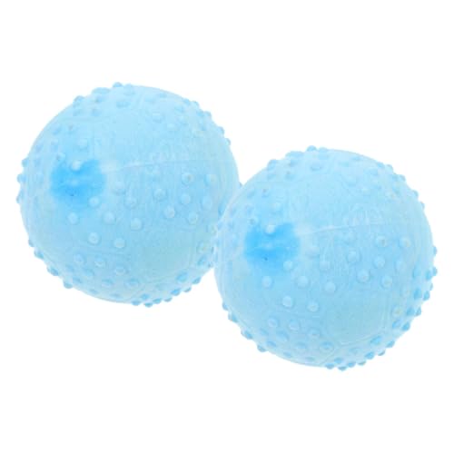 TOGEVAL 2 Stück Ball Interaktives Kauspielzeug für Kleine Zerrspielzeug aus Robustem Fördert Zahnpflege und Bewegung für Welpen und Kleine TOGEVAL 2 Stück Ball Interaktives Kauspielzeug für Kleine Zerrspielzeug aus Robustem Fördert Zahnpflege und Bewegung für Welpen und Kleine von TOGEVAL
