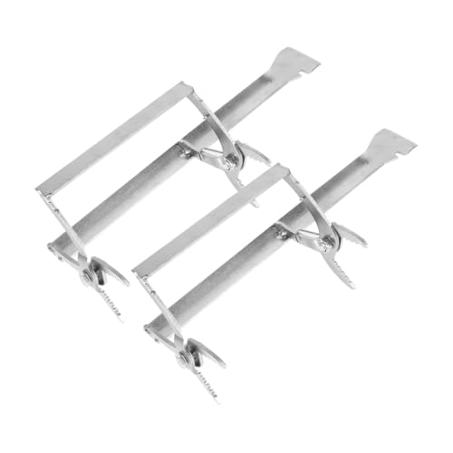 TOGEVAL 2 Stück Bienenzargenhalter aus Robustem Metall mit Integriertem Schaber Ergonomischer Griff für Ermüdungsfreies Arbeiten Vielseitiges Imkereigerät zur Honigernte und Wabenpflege TOGEVAL 2 Stück Bienenzargenhalter aus Robustem Metall mit Integriertem Schaber Ergonomischer Griff für Ermüdungsfreies Arbeiten Vielseitiges Imkereigerät zur Honigernte und Wabenpflege von TOGEVAL
