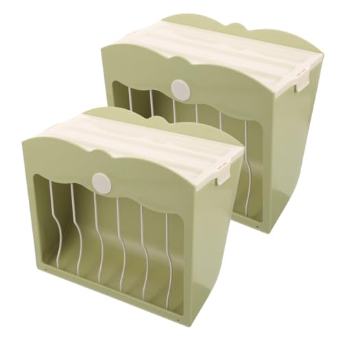 TOGEVAL 2 Stück Grasständer, Grasfresstopf, Haustierkäfig Futterhalter Für Meerschweinchen, Käfig Futterspender, Meerschweinchen, Kaninchenkäfig Halter, Große Kapazität, Ständer, von TOGEVAL
