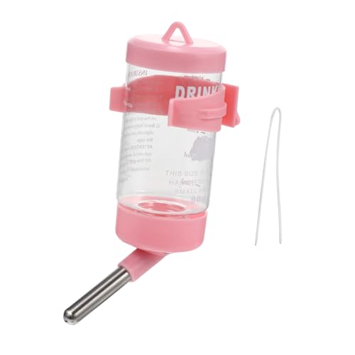 TOGEVAL 2 Stück Hamster Tränke Automatischer Wasserspender aus Bpa Freiem mit Edelstahlkugel Auslaufsicher Praktisch Für Kleintierkäfige Wie Hamster Kaninchen Chinchilla TOGEVAL 2 Stück Hamster Tränke Automatischer Wasserspender aus Bpa Freiem mit Edelstahlkugel Auslaufsicher Praktisch Für Kleintierkäfige Wie Hamster Kaninchen Chinchilla von TOGEVAL