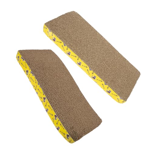 TOGEVAL 2 Stück Katzenkratzbaum Indoor Katzenspielzeug Katzenkratzkarton Katzenkratzpad Kätzchen Kratzspielzeug Haustierbedarf Wellpapier Katzenkratzbrett Kratzbrett Für Katzen TOGEVAL 2 Stück Katzenkratzbaum Indoor Katzenspielzeug Katzenkratzkarton Katzenkratzpad Kätzchen Kratzspielzeug Haustierbedarf Wellpapier Katzenkratzbrett Kratzbrett Für Katzen von TOGEVAL