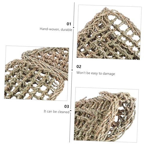 TOGEVAL 2 Stück Lizard Sleeping Bed aus Natürlichem Seegras Atmungsaktive Reptilien Hängematte für Bartagamen und Echsen Langlebig Pflegeleicht für Terrarien und Lebensraum TOGEVAL 2 Stück Lizard Sleeping Bed aus Natürlichem Seegras Atmungsaktive Reptilien Hängematte für Bartagamen und Echsen Langlebig Pflegeleicht für Terrarien und Lebensraum von TOGEVAL