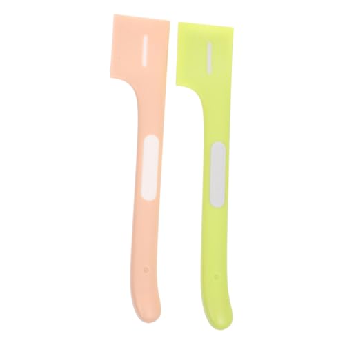 TOGEVAL 2 Stück Teiliges Multifunktionales Futtermischlöffel Katzen Robust und Tragbar Geeignet zum Öffnen von Dosen Füttern mit Feucht Trockenfutter Leicht und Langlebig Grün von TOGEVAL