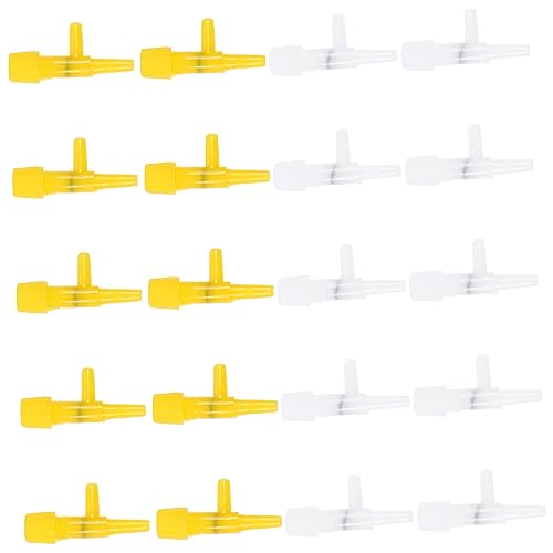 TOGEVAL Luftregelventil für Aquarium-Sauerstoffpumpe 20 Stück Ventil 4 mm Sauerstoffleitung TOGEVAL Luftregelventil für Aquarium-Sauerstoffpumpe 20 Stück Ventil 4 mm Sauerstoffleitung von TOGEVAL