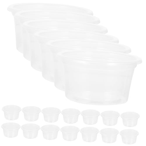 TOGEVAL 20 Stück Teiliges Transparentes Reptilien futternapf Multifunktionale Wasserschalen und Fressnäpfe aus Hochwertigem Material Geeignet für Geckos Schildkröten Schlangen und Andere TOGEVAL 20 Stück Teiliges Transparentes Reptilien futternapf Multifunktionale Wasserschalen und Fressnäpfe aus Hochwertigem Material Geeignet für Geckos Schildkröten Schlangen und Andere von TOGEVAL