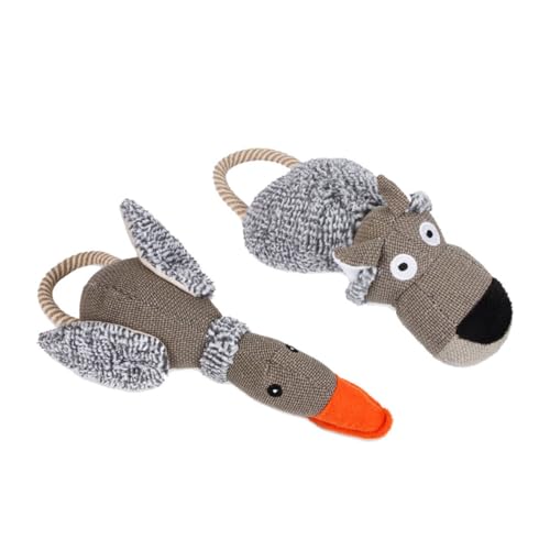 TOGEVAL 2St Hund Plüschtier Kauspielzeug Hundespielzeug Plüsch Hund quietschendes Spielzeug Welpe Interactive Dog Toys Dog chew Toy Geräuschspielzeug für Haustiere Soundspielzeug für Hunde TOGEVAL 2St Hund Plüschtier Kauspielzeug Hundespielzeug Plüsch Hund quietschendes Spielzeug Welpe Interactive Dog Toys Dog chew Toy Geräuschspielzeug für Haustiere Soundspielzeug für Hunde von TOGEVAL