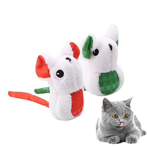 TOGEVAL 2St Katze Plüschmaus Spielzeug Plüsch Spielzeug Plüsch-Backenzahn-Spielzeug kleines Hundespielzeug Plüschtiere interaktives Spielzeug Kitten Spielzeug Katzen- -Spielzeug TOGEVAL 2St Katze Plüschmaus Spielzeug Plüsch Spielzeug Plüsch-Backenzahn-Spielzeug kleines Hundespielzeug Plüschtiere interaktives Spielzeug Kitten Spielzeug Katzen- -Spielzeug von TOGEVAL