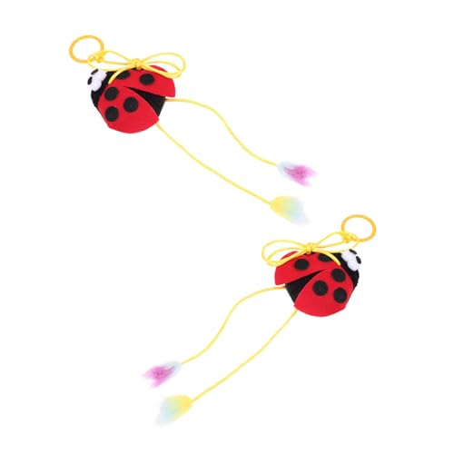 TOGEVAL 2pcs Interaktive Katze Spielzeug Baby Katze Spielzeug Katze Spielzeug Set Indoor Katzen Kätzchen Teaser Spielzeug TOGEVAL 2pcs Interaktive Katze Spielzeug Baby Katze Spielzeug Katze Spielzeug Set Indoor Katzen Kätzchen Teaser Spielzeug von TOGEVAL