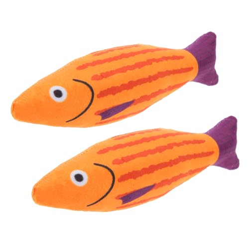TOGEVAL 2St Kauspielzeug für Katzen Kitten Spielzeug plushie cat Kauspielzeug für Haustiere Katze Katzenminze Fisch Kinderspielzeug Spielzeuge Katze Fisch Spielzeug süßes Katzenspielzeug TOGEVAL 2St Kauspielzeug für Katzen Kitten Spielzeug plushie cat Kauspielzeug für Haustiere Katze Katzenminze Fisch Kinderspielzeug Spielzeuge Katze Fisch Spielzeug süßes Katzenspielzeug von TOGEVAL